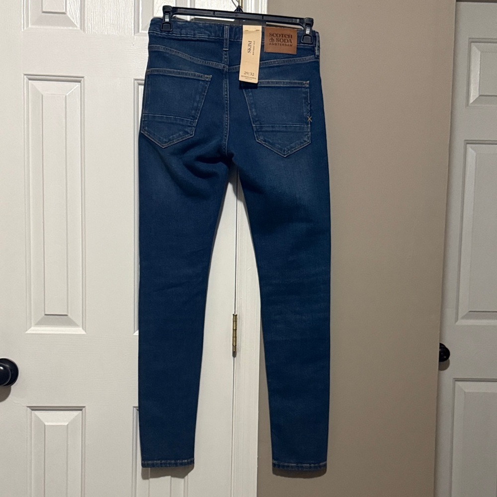Scotch & Soda Men's Dark Blue Slim Jeans Men’s 29x32 NWT - Picture 6 of 6